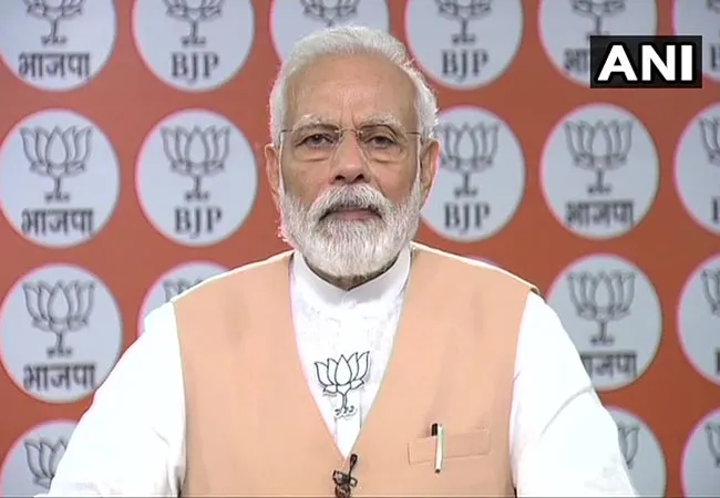 bjp 40 years anniversary pm narendra modi speech 